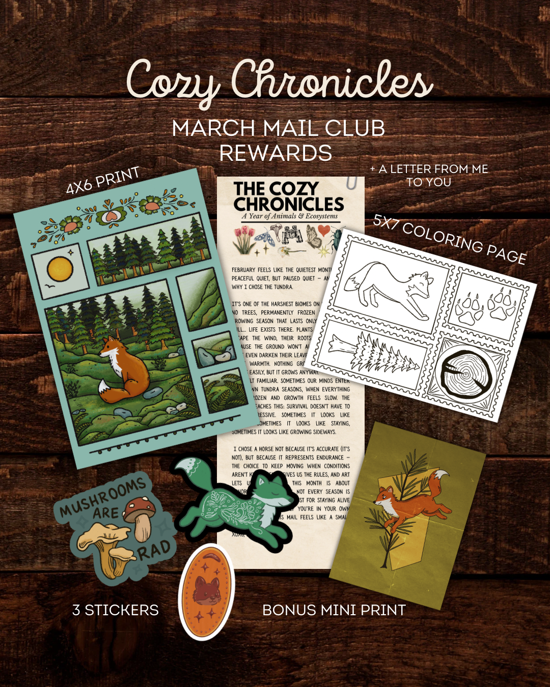 March mail club ‘catch up edition’