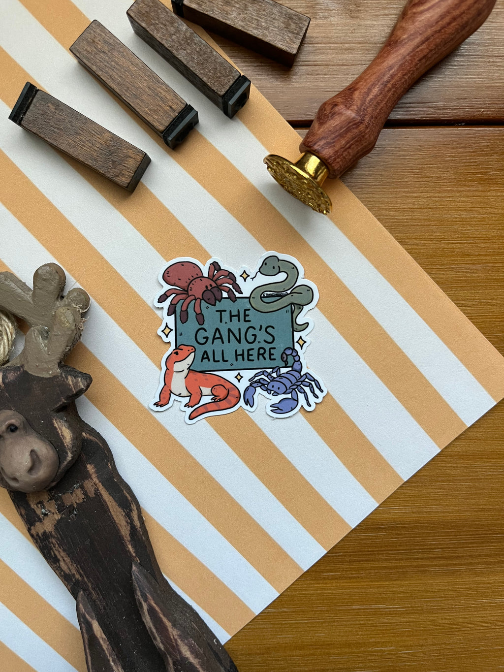 The gangs all here vinyl stickers (desert edition)