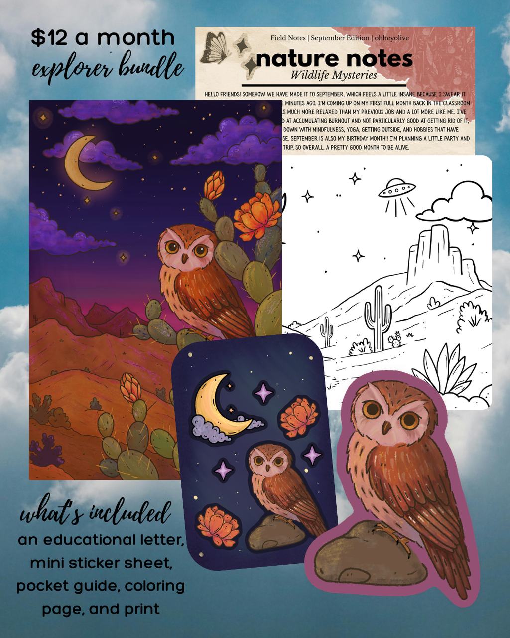 Nature Notes Mail Club