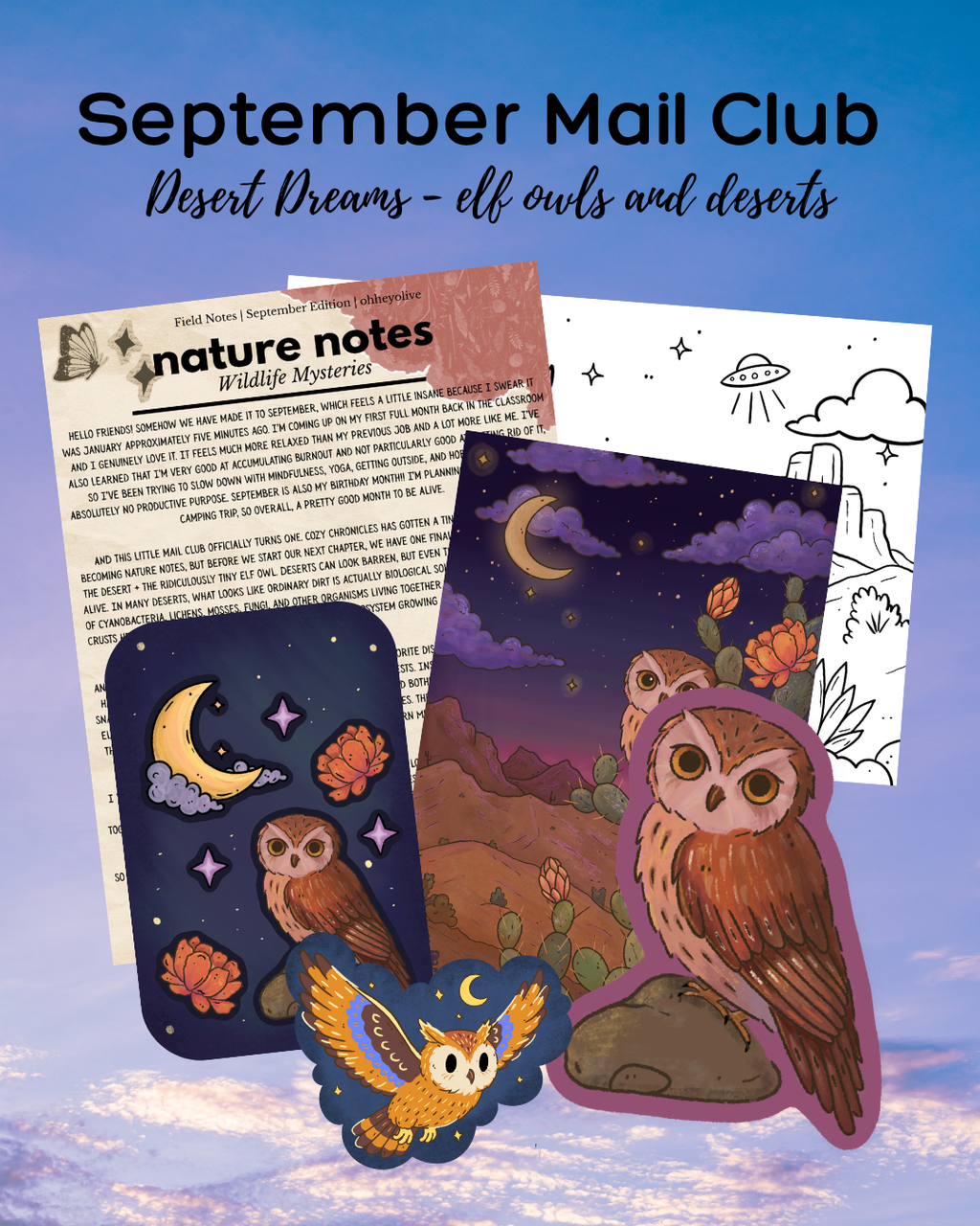 Nature Notes Mail Club